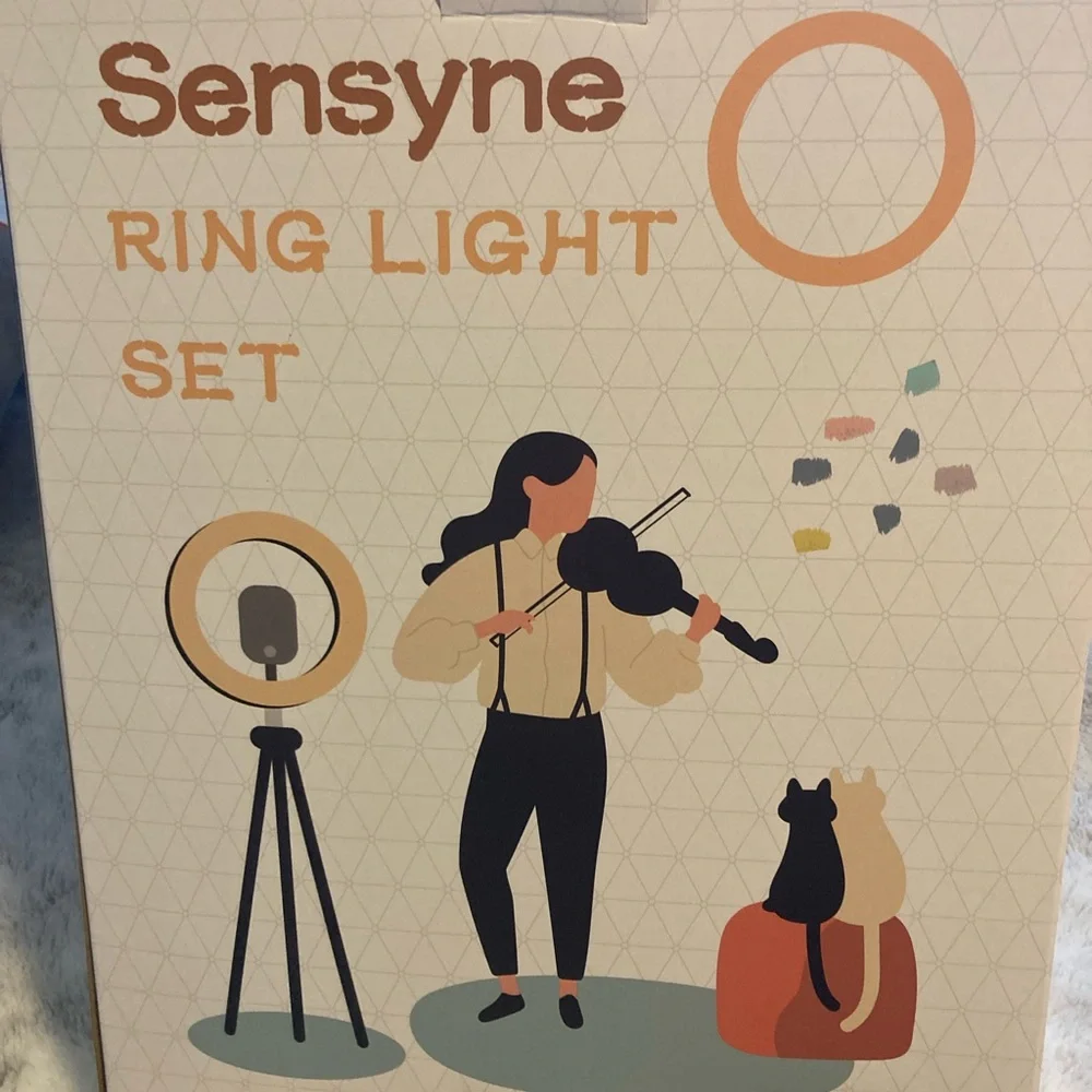 Sensyne Ring Light Set with Tripod